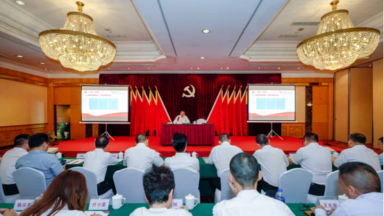 红宝石hbs集团任丁书记带动教学“不忘初心、切记使命”主题教育专题党课