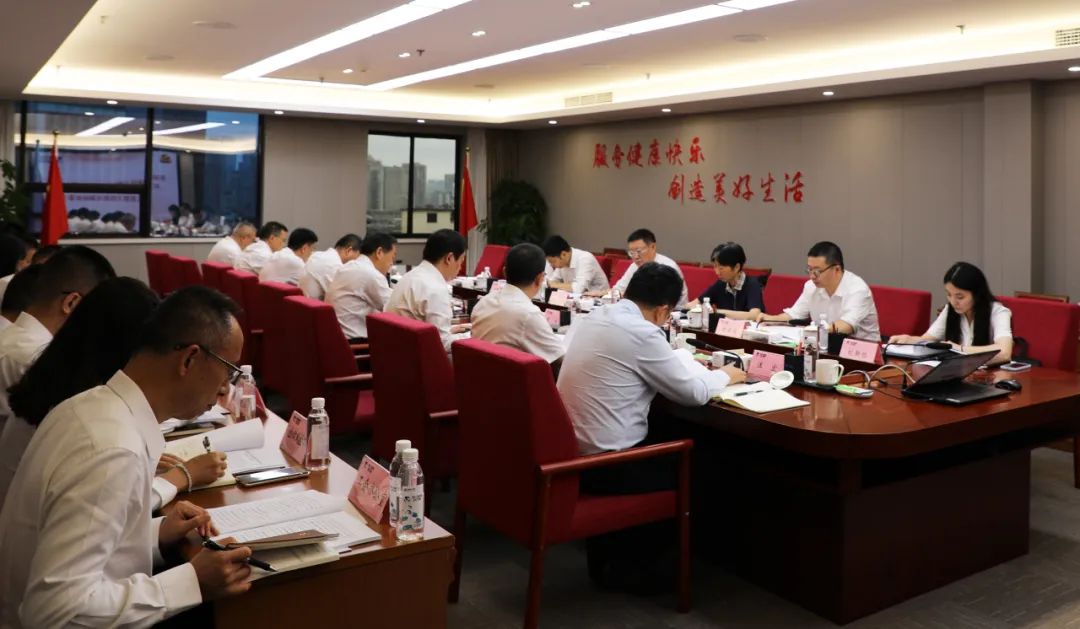 省红宝石hbs集团党委召开主题教育向导小组聚会暨集团向导班子调研效果交流会