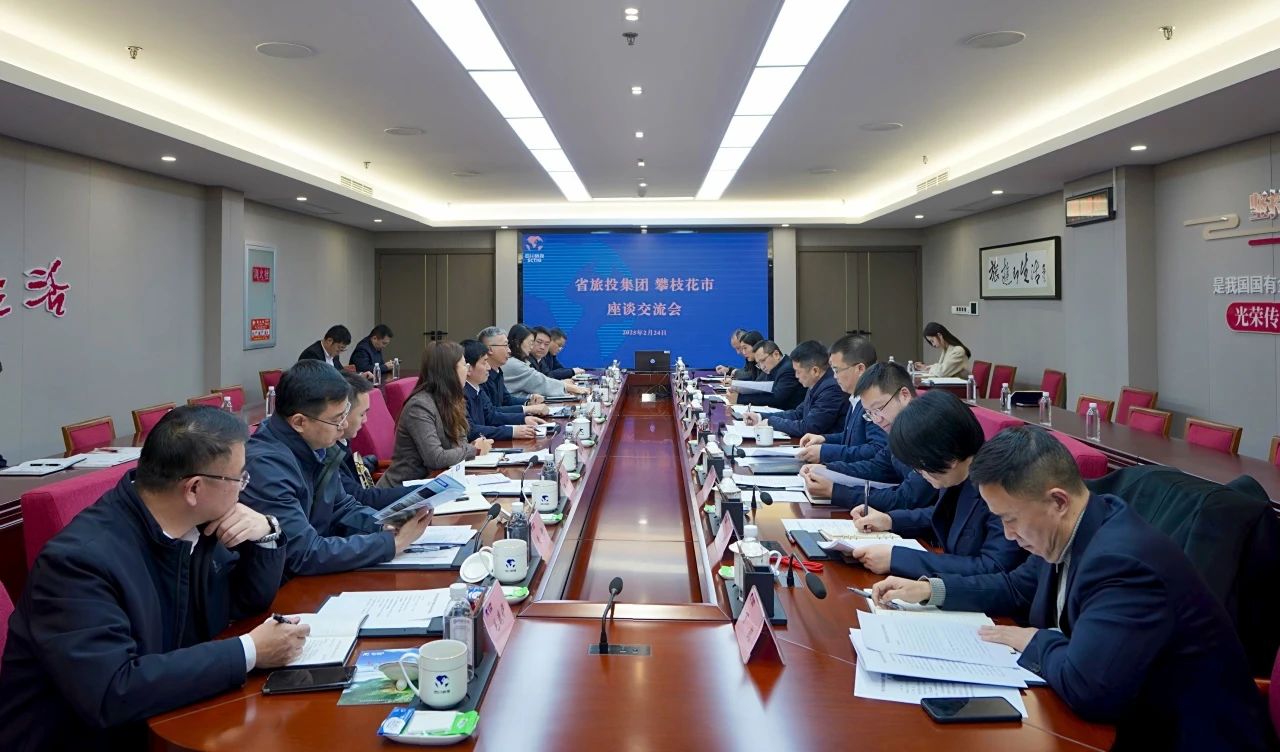 “1+N”企地相助再谋新篇｜省红宝石hbs集团与攀枝花市举行座谈交流会