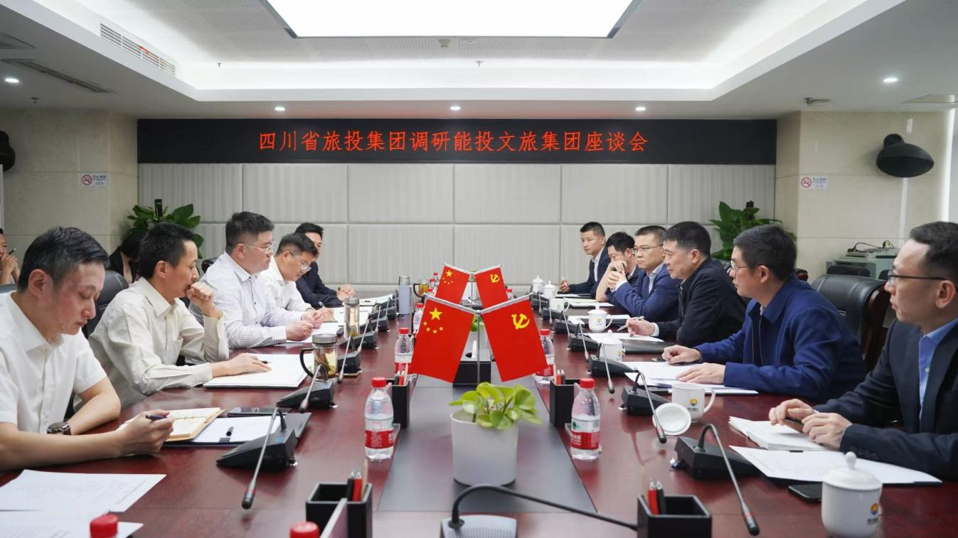 省红宝石hbs集团向导率队调研能投文旅集团